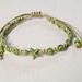 Starfish Ankle Bracelet Green
